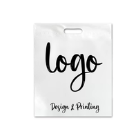 Sac à soufflets latéraux en PEHD personnalisé pour pharmacie, avec impression en héliogravure, pour supermarché et emballage avec logo personnalisé