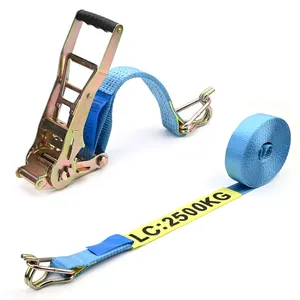Cargo Straps Heavy duty Ratchet Truck Strap With Swan Hook LC 2500KG