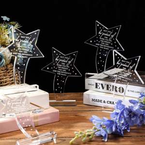 Trofeo Acrílico Creativo Transfronterizo, Premios de Cristal para Empleados de Reuniones Anuales, Medalla Conmemorativa de Vidrio, Medalla de Autorización - Product Image 2