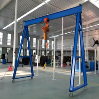 Grúa Pórtico Industrial de 20 Toneladas, Diseño Modular, Directo de Fábrica, para Plantas de Maquinaria Pesada