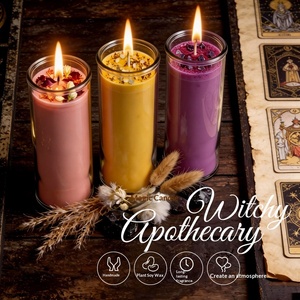 Candela Magica in Cera di Soia, Aromaterapia per Atmosfera, Profumata in Vaso di Vetro, Fatta a Mano, Regalo Creativo, Scena Romantica, Dropshipping - Product Image 2