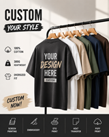 T-shirt Homme Classique Décontracté 100% Coton Imprimé Personnalisé Vente en Gros OEM – Coupe Ample et Décontractée pour Usage Quotidien – T-shirt Vierge en Coton Coupe Boxy