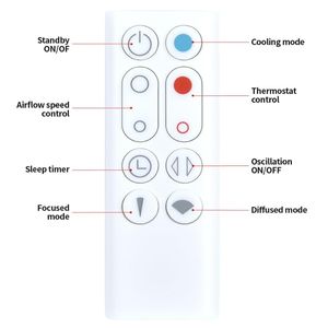Travail de télécommande de remplacement AM09 de couleur blanche pour purificateur d'air <span class=keywords><strong>Dyson</strong></span> - Product Image 4