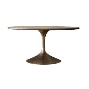 Modern Style Aero Top Wood Round Dining Table HLM23