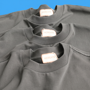 Wholesale Blank Solid Color Print T Shirt Heavyweight 100% Cotton Custom Logo Men Oversized Boxy fit Streetwear <b>Tees</b> 6655 - Product Image 1