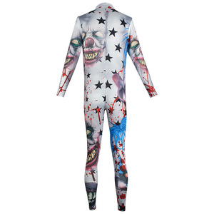Costume d'Halloween unisexe en spandex imprimé en 3D de Clown Mutant Terrifiant pour Jeu de Rôle - Product Image 4