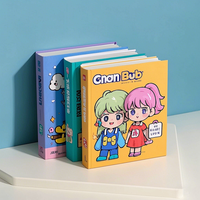 Impresora offset de libros de manga de encuadernación de costura de tapa dura para adultos, Impresión de cómic personalizada