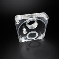 Services d'usinage CNC 5 axes de haute précision en Chine, usinage sur mesure pour valve en matériau PMMA