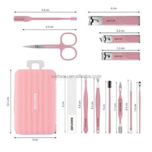 12 adet tırnak makası seti paslanmaz çelik ev manikür güzellik kiti ölü cilt tırnak makas çivi dosya pedikür aracı yaratıcılık - Product Image 5