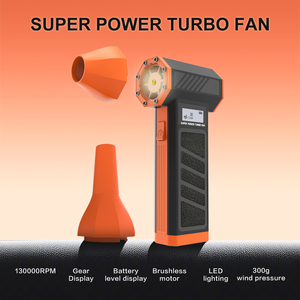 Nuevo Diseño de Mini Ventilador Turbo Portátil, 130000 RPM, Potente Soplador de Alta Velocidad - Product Image 1