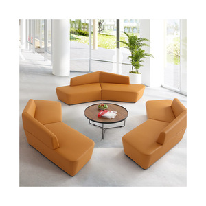 Sofá de Oficina Prosperous Seat XY-SF2524 Combinación de Color Sólido Antideslizante para Recepción y Uso Comercial - Product Image 3
