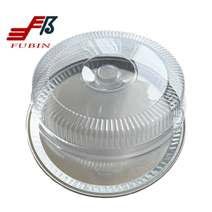 Teglie Rotonde Usa e Getta in Alluminio da 16 Pollici, Vassoi Resistenti <span class=keywords><strong>per</strong></span> Biscotti, Torte, <span class=keywords><strong>Focaccia</strong></span> - Product Image 6