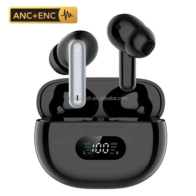 Hot Sell Private Mold TWS Wireless Blue Tooth Earphones Earbuds with ANC Earphone ENC Noise Cancelling Earbuds
