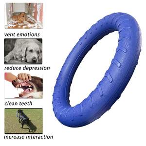 Anillo Flotante para Perros de EVA Ecológico de Tamaño Pequeño, Juguete Simple para Masticar, Interactivo y de Movimiento para Entrenamiento al Aire Libre - Product Image 4