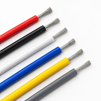 Fil de silicone UL3239 14AWG 2mm² 3-30KV, câble haute tension flexible OFC étamé 200°C, fil d'alimentation pour équipement laser et radiographie, câble HV