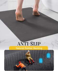 Alfombrilla Antideslizante de Piedra de Diatomita para Puerta de Baño, Tapete Absorbente de Agua para Secado de Pies - Product Image 5