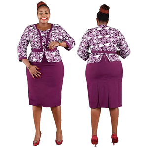 Vestido Casual Elegante para Mujer, Ropa de Trabajo, Oficina, Iglesia, Tallas Grandes, Ropa Africana - Product Image 1