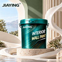 Peinture murale intérieure pour la maison, revêtement liquide à l'émulsion, anti-humidité, design économique pour la chambre à coucher