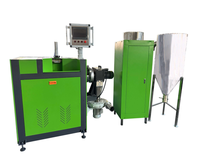Granulateur à refroidissement par air pour plastique / Granulateur de recyclage de film à extrusion verticale à basse température