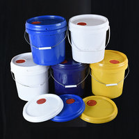 Fabricant Seau à prix réduit Seau de 20L en plastique de 5 gallons avec couvercle à bec verseur