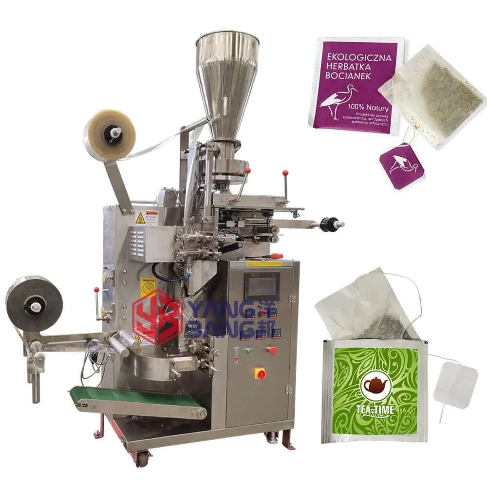 2g 3g 5g Automatic Inner and Outer Tea Bag Packaging Machine Filter Paper Packing Machine Price