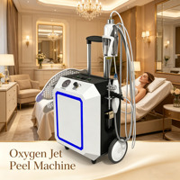 Nouvelle conception 3 en 1, nettoyage des pores non invasif, blanchiment, utilisation en salon, machine professionnelle de peeling à jet d'oxygène