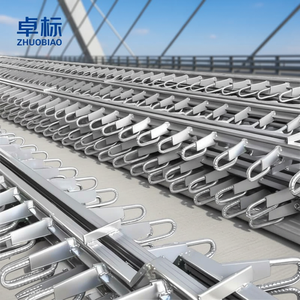 แผ่นเหล็กสะพานแบบหวีเหล็กทนทานสูง พร้อมรอยต่อขยายนิ้วมือ  ความคลาดเคลื่อน 5% สำหรับสะพานทางหลวงและถนน (มาตรฐาน AiSi) - Product Image 1