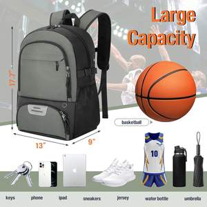 <span class=keywords><strong>Sac</strong></span> à dos <span class=keywords><strong>de</strong></span> basket-ball tendance, grand <span class=keywords><strong>sac</strong></span> d'équipement sportif, porte-ballon, compartiment à chaussures, sacs <span class=keywords><strong>de</strong></span> <span class=keywords><strong>sport</strong></span> portables, football, volley-ball, salle <span class=keywords><strong>de</strong></span> <span class=keywords><strong>sport</strong></span> - Product Image 2