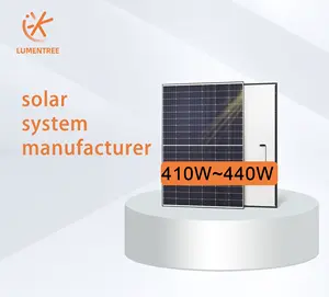 550瓦太阳能电池板300 420 500 550瓦电池光伏电池板单晶太阳能电池板制造厂