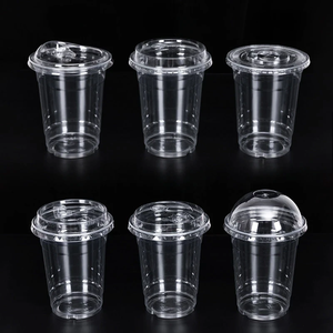 Tapa de plástico transparente de 90 mm para vasos de bebidas frías de Xiamen, tapa con boquilla de plástico, material PP, tapa para vasos de papel y plástico de 10 y 12 oz - Product Image 4