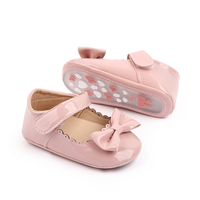 Chaussures pour bébé fille, chaussures de marche pour bébé fille, chaussures de princesse en cuir PU souple de haute qualité 2025