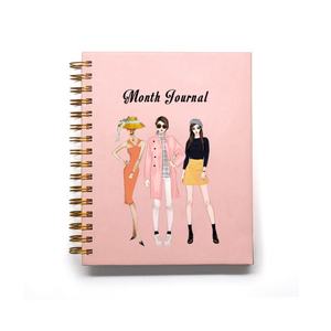 Carnet de notes personnalisé à spirale A3/A4/A5 2025 2026, reliure thermique, planificateur quotidien et hebdomadaire, 100 feuilles avec boîte - Product Image 2