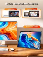 Monitor Táctil de 17.4 Pulgadas y 2.5K con Respuesta Táctil Ultra Rápida, Altamente Sensible y Sin Retrasos 2560x1600 QHD