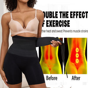 Langqin Women's Breathable Eco-Friendly Firm Control <b>Butt</b> Lifting Shapewear Shorts Slimming Postpartum Tummy Control Belt Quick - Product Image 2