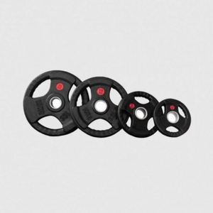 Durable Commercial Barbell <b>Weight</b> Plate <b>Set</b> Men's Gym <b>Lifting</b> Black Rubber Steel Material Delicate Surface Customized Logo - Product Image 4