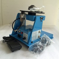 Positionneur de soudage miniature HD15 léger, rotatif, avec mandrin, AC110V/220V, garantie 1 an, capacité de charge horizontale 15KG