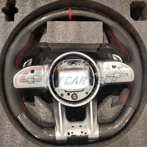 Volante de fibra de carbono para merced-es ben-z A CLA <span class=keywords><strong>GLA</strong></span> GLB clase W222 GLA35 GLA45 A45 A35 A 35 <span class=keywords><strong>45</strong></span> <span class=keywords><strong>AMG</strong></span> 2020 2021 <span class=keywords><strong>2022</strong></span> - Product Image 4