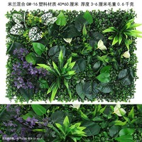 Dinding Tanaman Artifisial Epipremnum Aureum Hijau Eksklusif Lintas Batas untuk Dekorasi Rumah dan Perlengkapan Fotografi