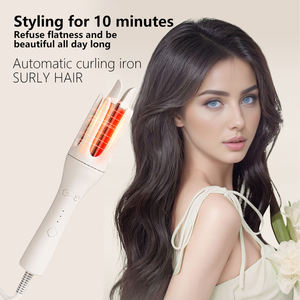 Appareil de soin des cheveux électrique portable 32 mm, lumière rouge, ions négatifs, baguette à cheveux en céramique automatique, boucleur rotatif automatique - Product Image 5