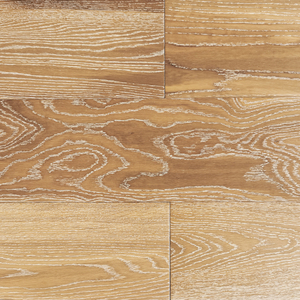 Parquet en <span class=keywords><strong>bois</strong></span> d'ingénierie brossé avec grain de chêne <span class=keywords><strong>et</strong></span> finition blanchie, système TAP & GO - Product Image 4