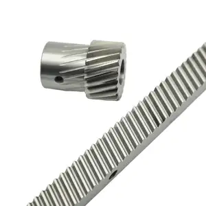 High Quality OEM Gear Rack Pinion for linear motion CNC machine Helical Tooth Rack and Pinion Gear