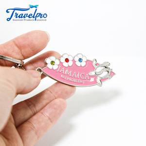 Venta al por mayor logotipo personalizado aleación de zinc brillante niquelado <span class=keywords><strong>Jamaica</strong></span> estilo turístico playa recuerdo tabla de surf forma llavero - Product Image 6
