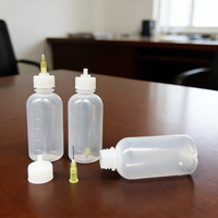 50ml Mehrzweck-Flüssigkeitsspenderflasche mit Nadelspitze, Langlebige Kunststoff-Quetschflasche für Rosin, Öl und Klebstoff