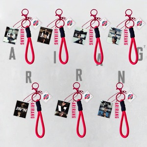 พวงกุญแจอะคริลิค KPOP BT Idol 3 ชิ้น/ชุด พร้อมสายคล้องโทรศัพท์ รูป CD ของสะสม จีมิน วี ชูก้า อาร์เอ็ม เจโฮป ของตกแต่งกระเป๋า ของขวัญสำหรับแฟนคลับ - Product Image 3