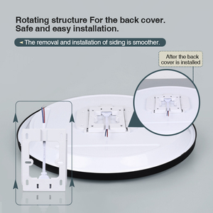 Bán buôn giá rẻ siêu sáng hiện đại tri-proof dẫn ánh sáng trần 3000K/4000K/6000K cho phòng khách phòng ngủ văn phòng cơ sở sắt - Product Image 3