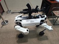 Robot Kaki Empat Tugas Berat Hypertron T01 80kg Muatan Segala Medan 200kg Beban IP67