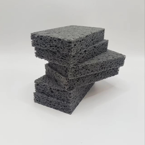 Thân Thiện Với Môi Hộ Gia Đình Món Ăn Miếng Bọt Biển Phân Hủy Sinh Học Gỗ Bột Giấy Bông Miếng Bọt Biển Cho Nhà Bếp Làm Sạch Cellulose Miếng Bọt Biển - Product Image 5