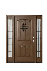 Pintu Fiberglass yang Terlihat Seperti Kayu Asli Desain Modern untuk Penggunaan Eksterior Bahan Komposit Tahan Lama & Bebas Busuk - Product Image 5