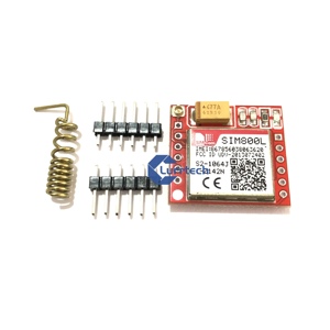 מודול GPRS GSM SIM800L לוח פיתוח לוח ליבה מרובע-פסים עם כרטיס MicroSIM יציאה טורית TTL SIM800 - Product Image 1