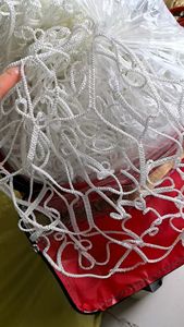 Poteau de filet de <span class=keywords><strong>but</strong></span> de football extra solide et durable de grande taille officielle pour usage extérieur Équipement de court PE blanc imperméable pleine grandeur - Product Image 3